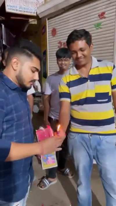 Not a way to burst crackers
