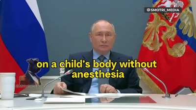 Putin slams hypocrisy of the West ! - Extermination of civilians in Gaza- is this not shocking to you?!