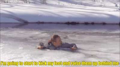 How to Self-Rescue in the Event you Fall Through Frozen Ice