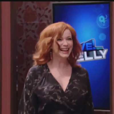 I could watch Christina Hendricks walk all day
