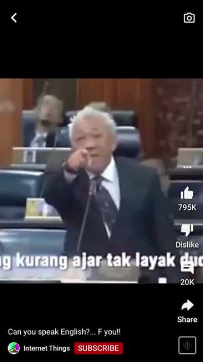 Do you speak English? From YouTube