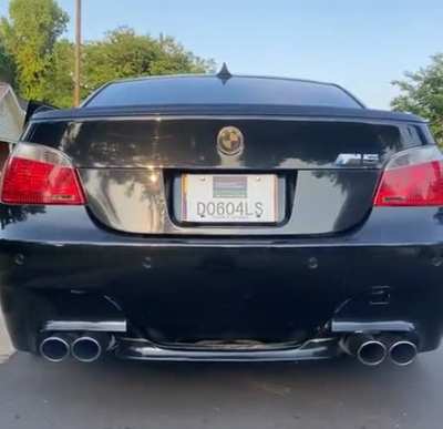 Just picked her up, that V10 can sing