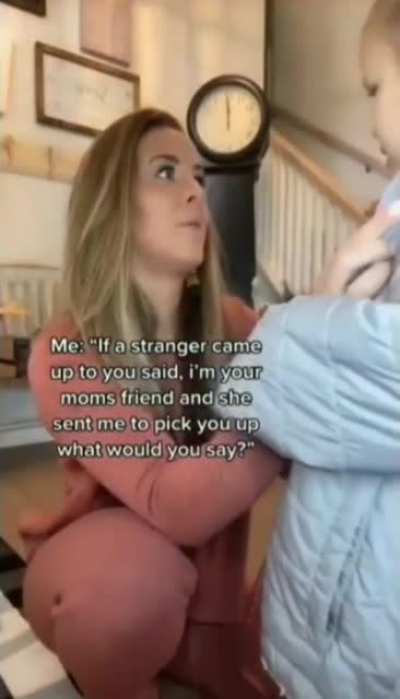 Don’t talk to strangers