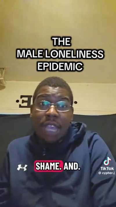 The real reason the male loneliness epidemic exists