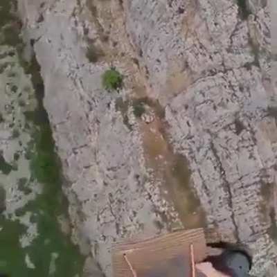 zipline gone wrong 😳