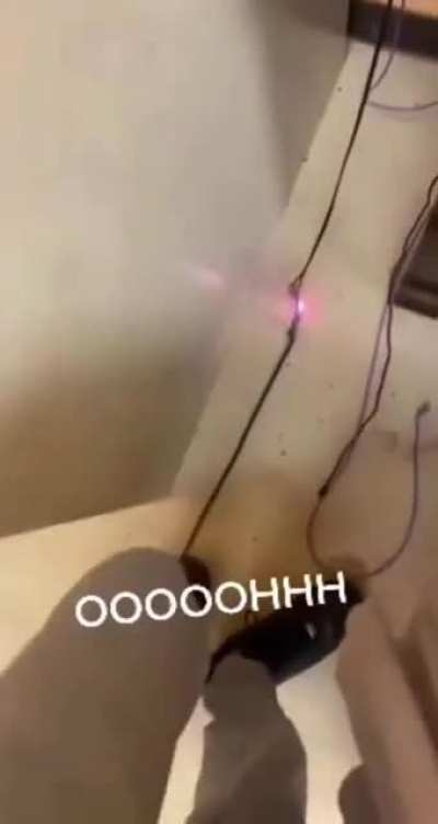 oh look an exposed wire, let’s poke it