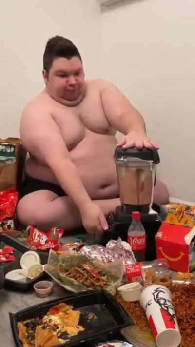 Poor guy is probably starving