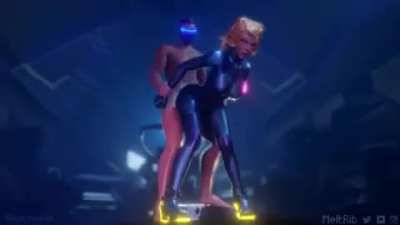 Samus Aran pounded on her ship 2