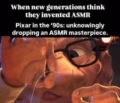 Pixar in 1999 said: Let’s make the most oddly satisfying scene ever.