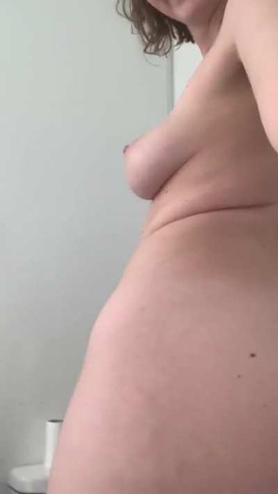 Surprise! I hope you don’t mind my big ass in your face