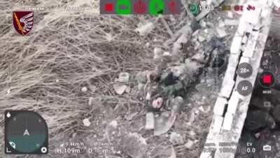 Drone drops grenade and detaches Russians leg