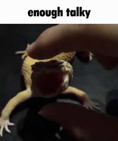 enough talky