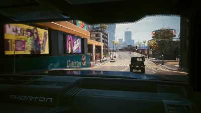 River Ward, the safest driver in Night City