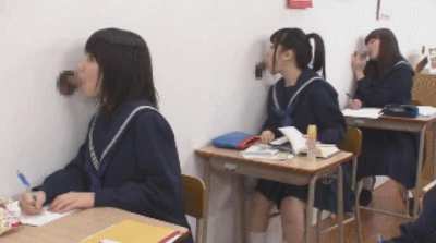 Studying hard