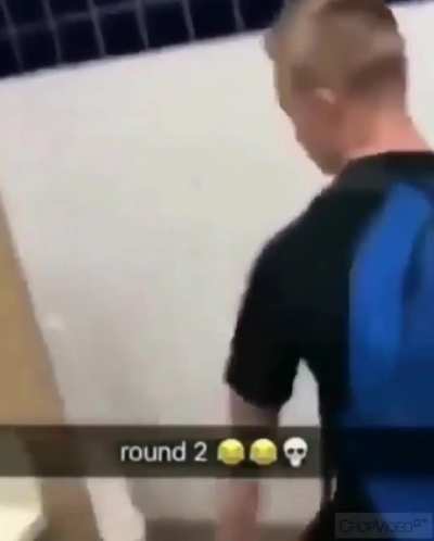 Angry Kid vs Urinal