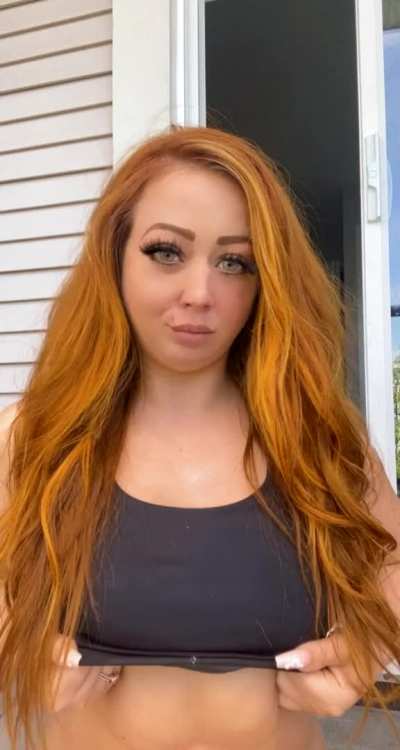 Do you like smiley ginger sluts? [OC]