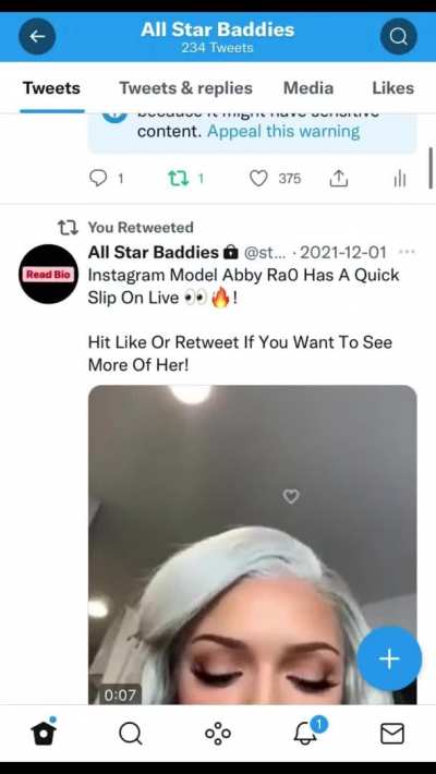 Instagram Baddie Abbi R@0 Loves Being Naked For You! Twitt<wbr>er:@s<wbr>tar_b<wbr>addie<wbr>s