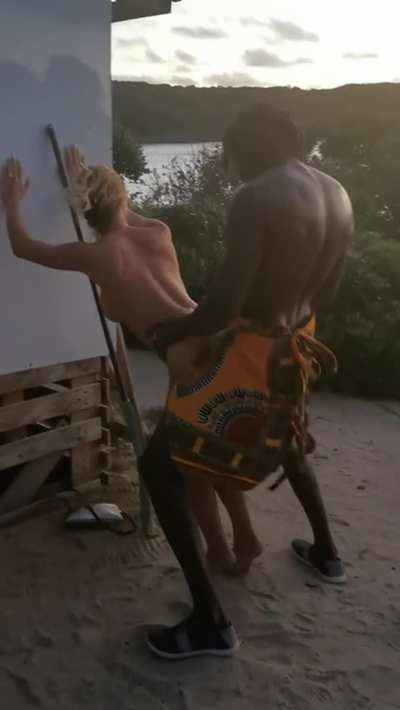 Milf got vaccinated and is ready for bbc on vacation