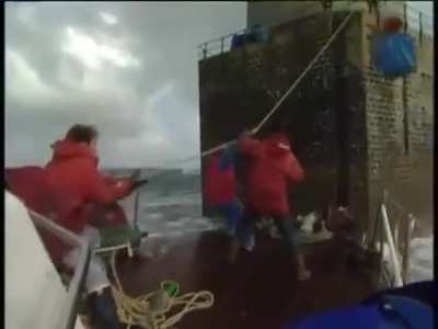 How they change the lighthouse crew