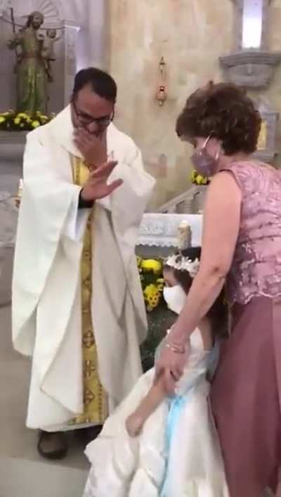 To bless a child