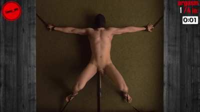 FUCKING MACHINE RESTRAINED PROSTATE MILKING 4 ORGASMS Handsfree 🙂