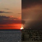 Artist Uğur Gallenkuş portrays two different worlds within in a single image. Combining a pair of side-by-side photographs—one of the Western world and the other of the Middle East—he highlights how, despite living on the same planet, these places c
