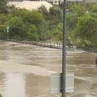 SDPD having fun in the rain- audio on- OC