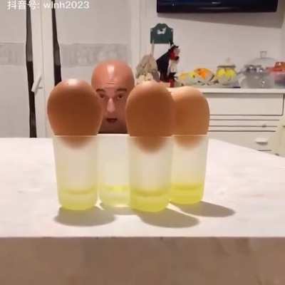 Bu nasıl yumurta videonun sonunda kafaya dönüşüyor