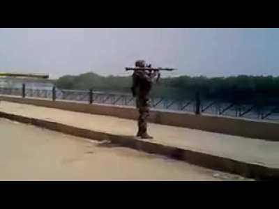 Early-war Syrian Army having a good time engaging suspected FSA positions outside of Deir ez-Zor - May 2012