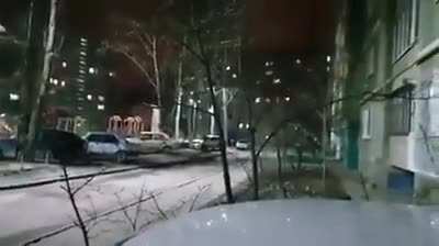 Someone played the Ukrainian National anthem on their trumpet in Sumy during heavy clashes.