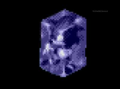 Diamond dust but it never starts