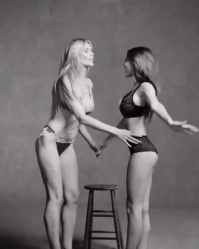 Heidi und Leni Klum