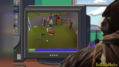 Ghost goes PKing in Old School Runescape