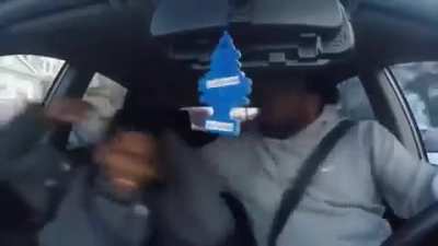 When you're in the car and death grips comes on
