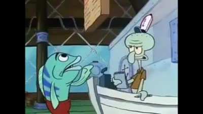 Hey Squidward shut the rule up