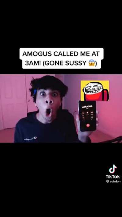 OR ELSE YOU’RE SUSSY 😱😱😱