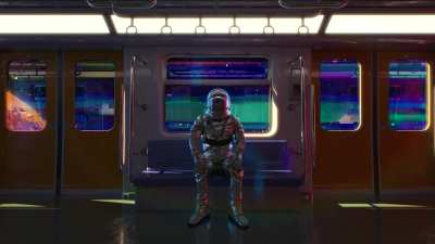 Take a journey through the Solar System on this Space Train.