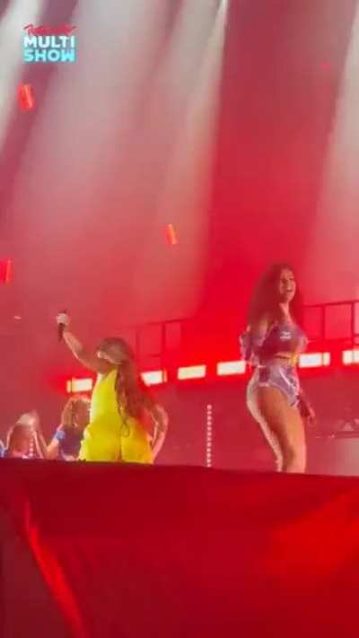 She was on fire in Rock in Rio