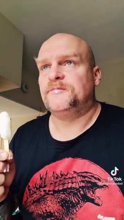 It's a cum sponge