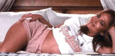 Mommy Jennifer Lopez knows you've been staring at her hips