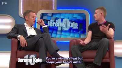 Host calls out audience for laughing at male domestic violence victim