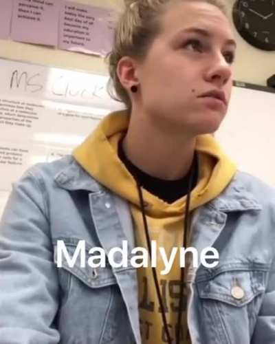 Teacher messing up student's name on purpose!