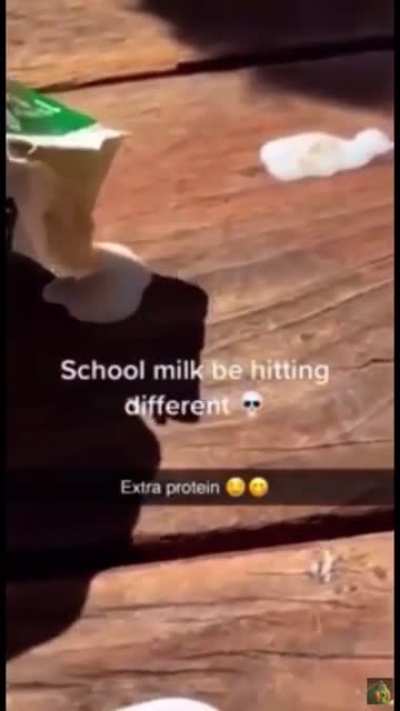 Moldy milk