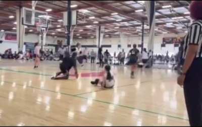 To fake a foul and then show good sportsmanship …