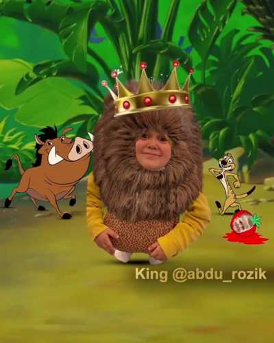 he is the king