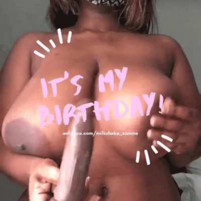 It's my birthday ❤️❤️ $3 sale running till Sunday on my Onlyfans 😘 thank you to everyone who has supported me this far I will forever be thankful ✨