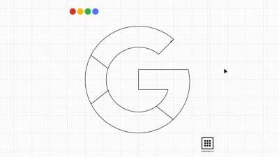 Recreating the (surprisingly nuanced) Google Logo.