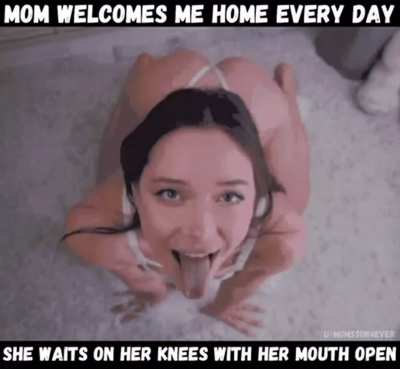 How Mom greets me when she gets home 🥰
