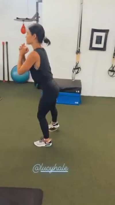 Working on that bubble butt