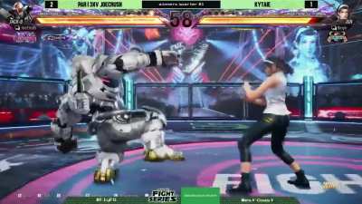 He hit that sh1t in a tournament